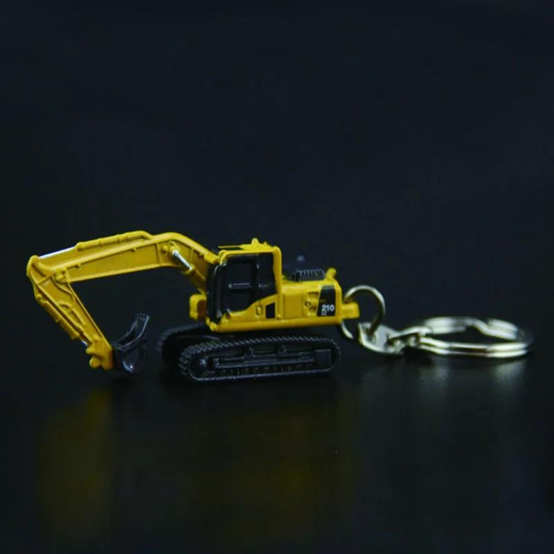 Mini Excavator crawler plate key ring for Komatsu for Hitachi for CAT Excavator Small Gift Decoration Souvenir key r
